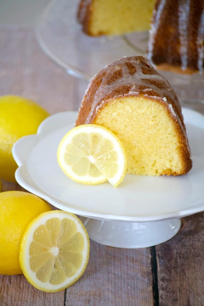 This Easy Lemon Cake is made with a cake mix, lemon gelatin, and Kroger Simple Truth Eggs. A special dessert served at Easter, Mother's Day or year round.