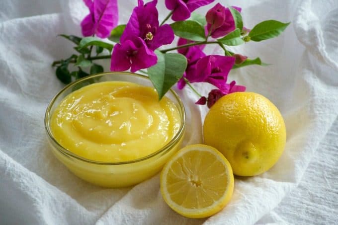 This Lemon Curd is perfectly sweet and tart and can be used in many recipes, spread on your morning muffin, or on its' own with berries and whipped cream.