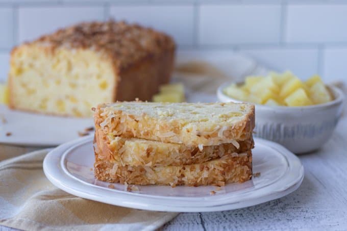 Pineapple Quick Bread.