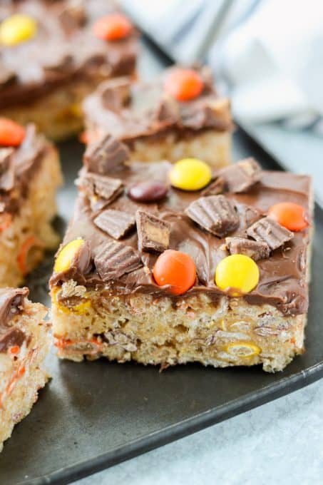 Reese's Rice Krispies Treats