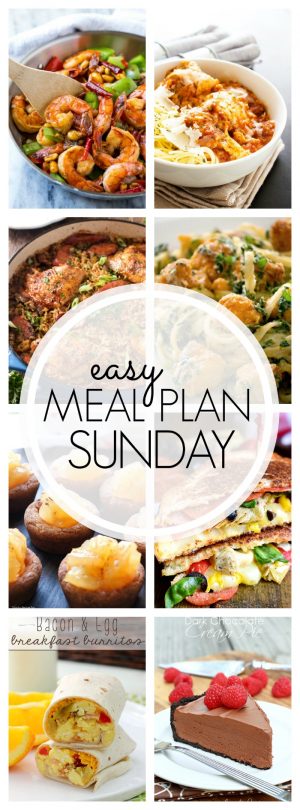 Easy Meal Plan Sunday Week 88 - 365 Days of Baking and More