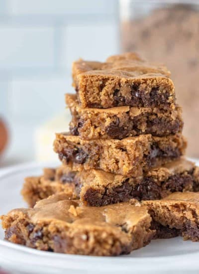 Brownies with chocolate chips