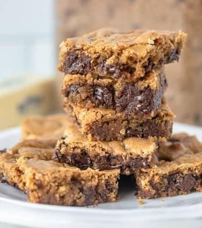 Butterscotch Chocolate Chip Brownies.