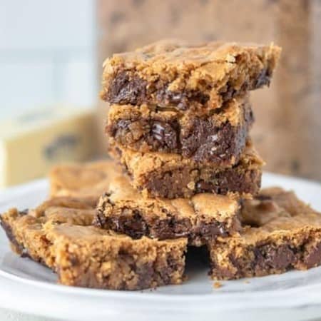 Butterscotch Chocolate Chip Brownies.