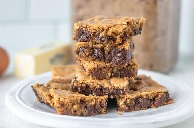Butterscotch Chocolate Chip Brownies.