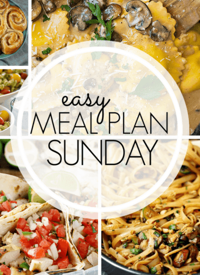 With Easy Meal Plan Sunday Week 97 - six dinners, two desserts, and a breakfast recipe will help you get the week's meal planning done quickly. Enjoy them!