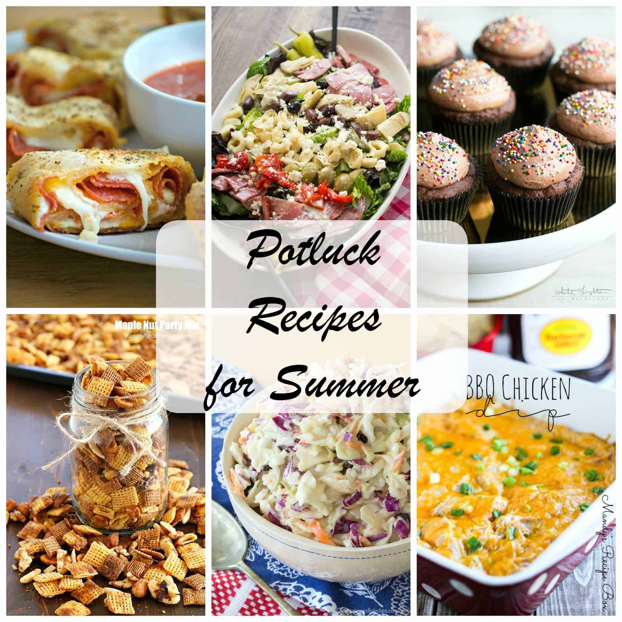 These Summer Potluck Recipes, from salads and wraps to dips and desserts, are dishes to please a hungry crowd and ones you'll make again and again.