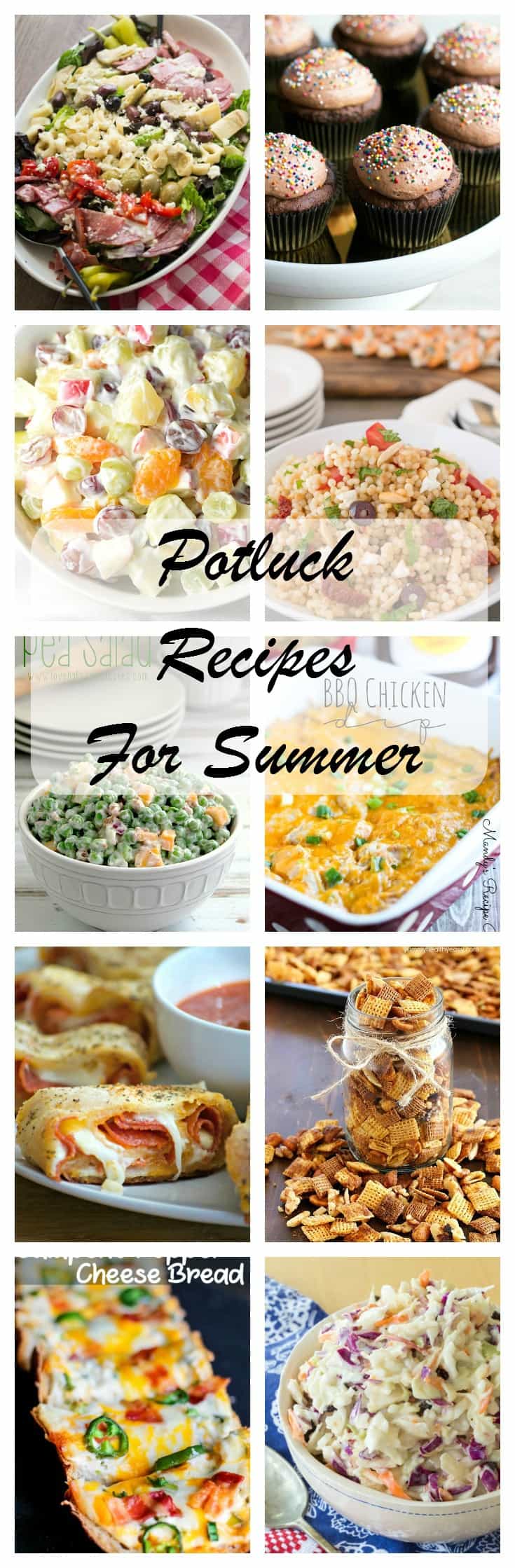 These Summer Potluck Recipes, from salads and wraps to dips and desserts, are dishes to please a hungry crowd and ones you'll make again and again.