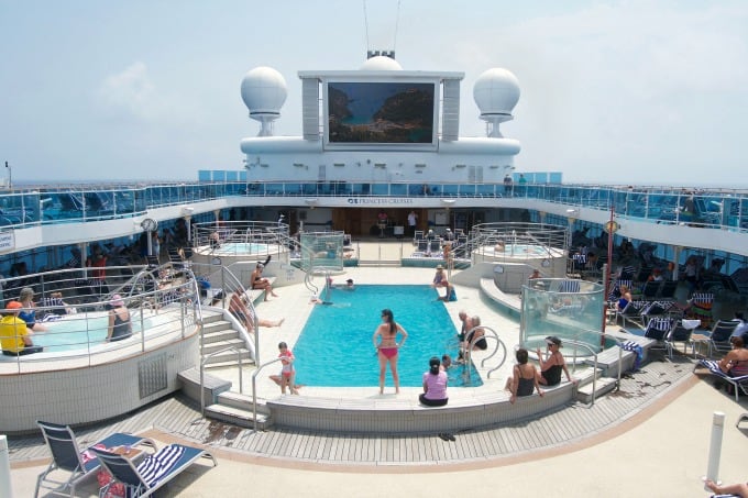 Cruising with Princess Cruises aboard the Coral Princess? You'll be able to busy yourself with a myriad of activities or just take the time to relax, too!