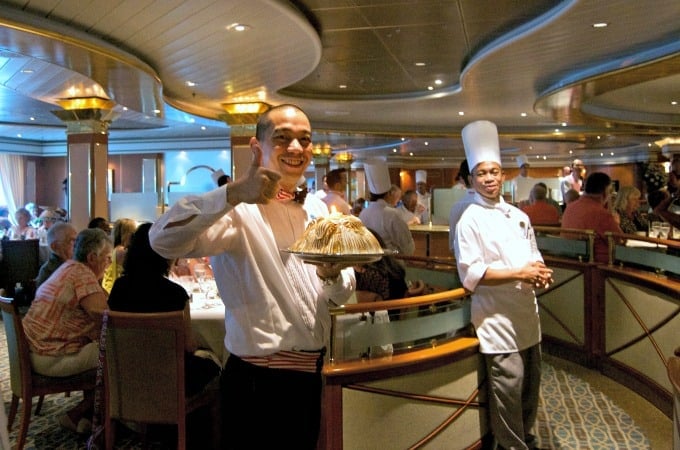 When cruising with Princess Cruises, there are many dining options aboard the Coral Princess. Italian to formal, room service to steak, no one goes hungry!