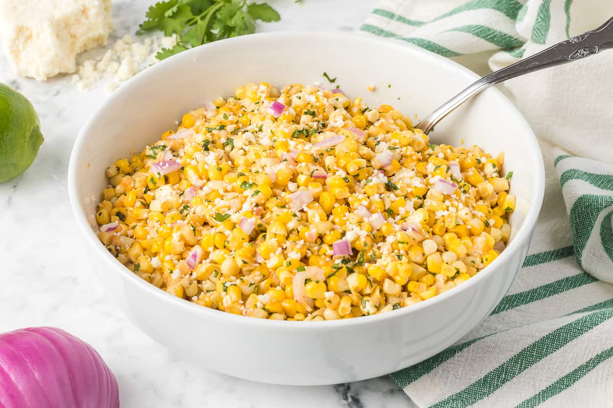 Skillet Mexican Street Corn