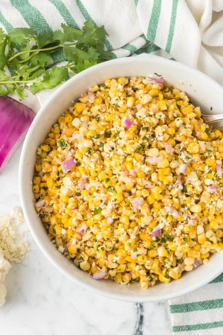 Mexican Street Corn recipe.