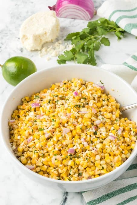 Skillet Mexican Street Corn