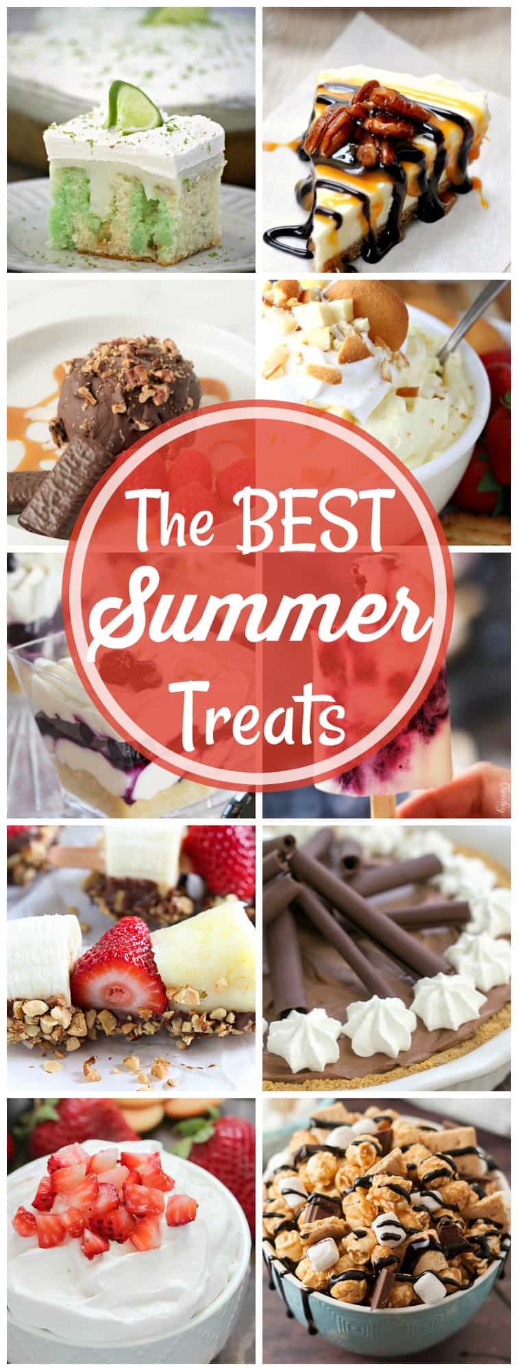 In this compilation of the Best Summer Treats, you'll find something perfect for everyone's taste buds. They're easy treats to celebrate the end of summer!