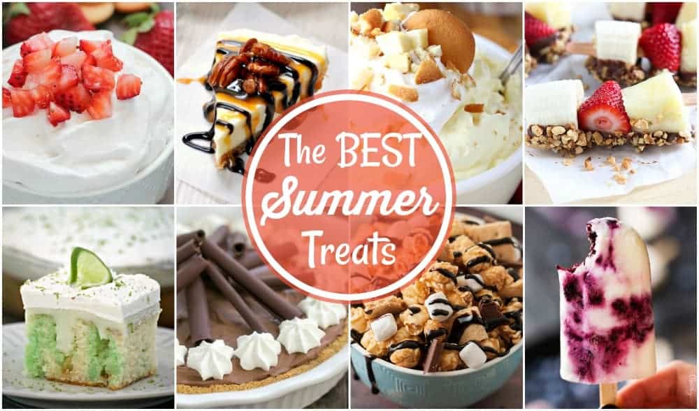 In this compilation of the Best Summer Treats, you'll find something perfect for everyone's taste buds. They're easy treats to celebrate the end of summer!