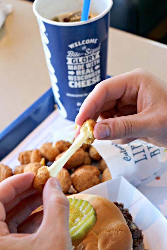 Did you know that October 15 is National Cheese Curd Day? Celebrate it by enjoying those breaded and deep-fried white and yellow cheddar bites at Culver's.