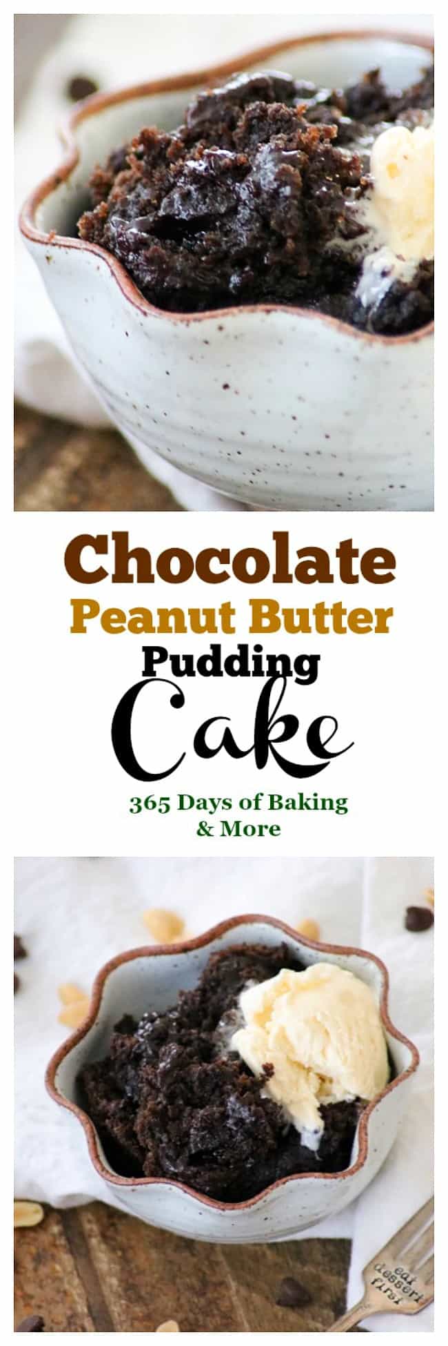 A wonderful dessert any time of year, this Chocolate Peanut Butter Pudding Cake is from Leigh Anne Wilkes, Your Homebased Mom's new cookbook, Holiday Slow Cooker. Super easy, delicious and yes, made in the slow cooker, it will please those chocolate peanut butter lovers in your life and have them coming back for more!