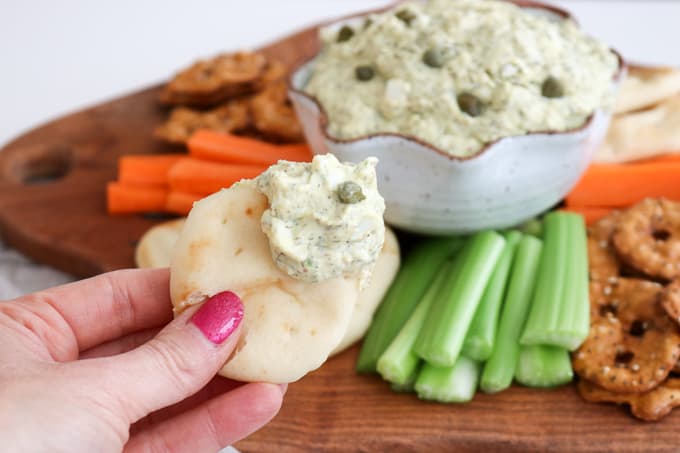 Combine your love of dill pickles and egg salad into this tasty Dill Pickle Egg Salad Dip. Serve with an assortment of veggies, crackers, chips and breads, this appetizer will be perfect for your next party. Made with Great Day Farms Peeled and Ready-To-Eat Hard Boiled Eggs, convenience couldn't be any easier!