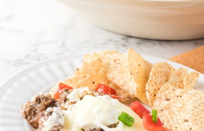 Easy Layered Taco Dip