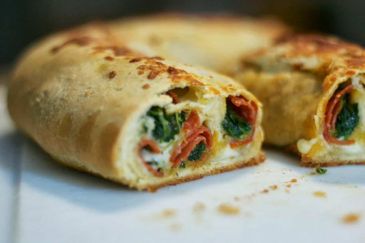 Spinach Pepperoni Bread - 365 Days of Baking and More