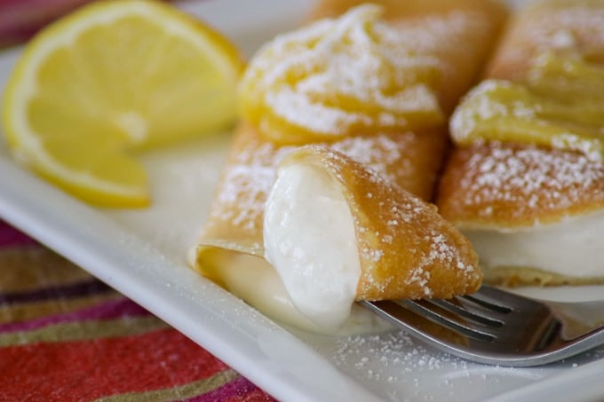 The perfect taste of lemon in each bite of these Lemon Crepes.