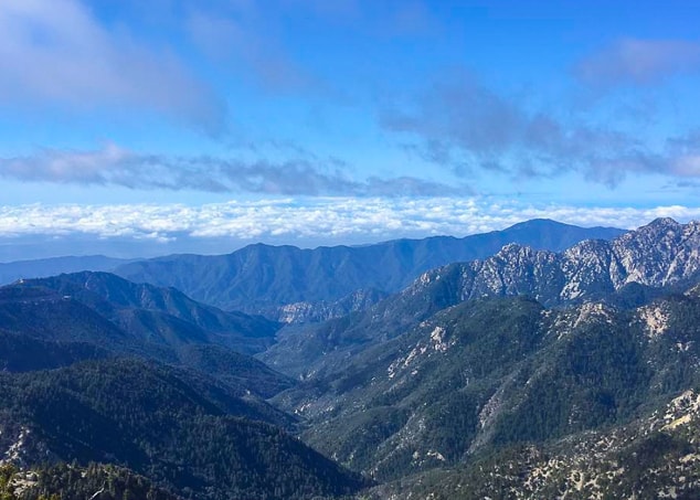 Mt. Williamson north of Wrightwood, CA. One of the views along the Pacific Crest Trail.