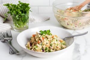 Greek Quinoa Chicken Salad