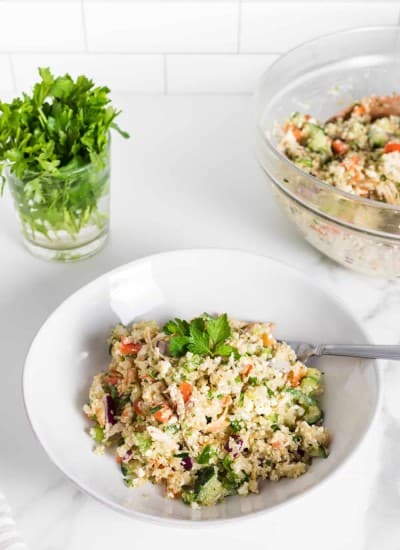 Chicken Salad with quinoa