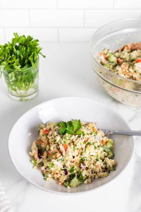 Chicken Salad with quinoa