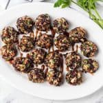 Cranberry Pecan Goat Cheese Bites