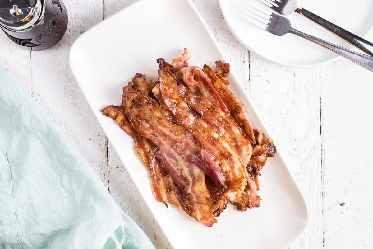 How to Cook Bacon on the Stove - Fit Foodie Finds