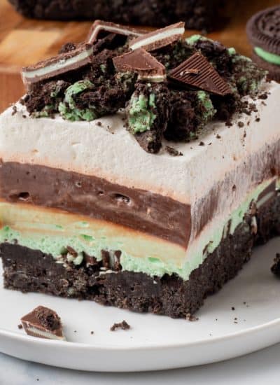 Chocolate Mint Dream Bars