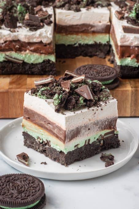 Chocolate Mint Dream Bars