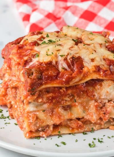 Classic Homemade Lasagna