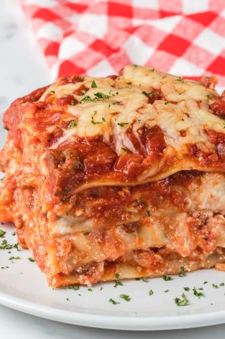 Classic Homemade Lasagna