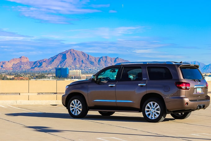 2019 Toyota Sequoia Platinum in Phoenix, AZ.