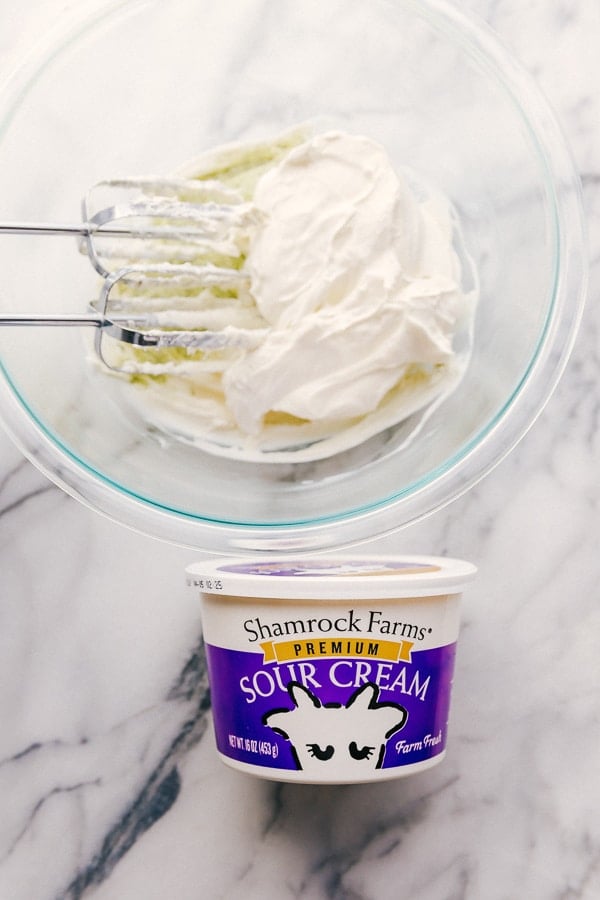 Jalapeño Ranch Dip with Shamrock Farms Sour Cream.