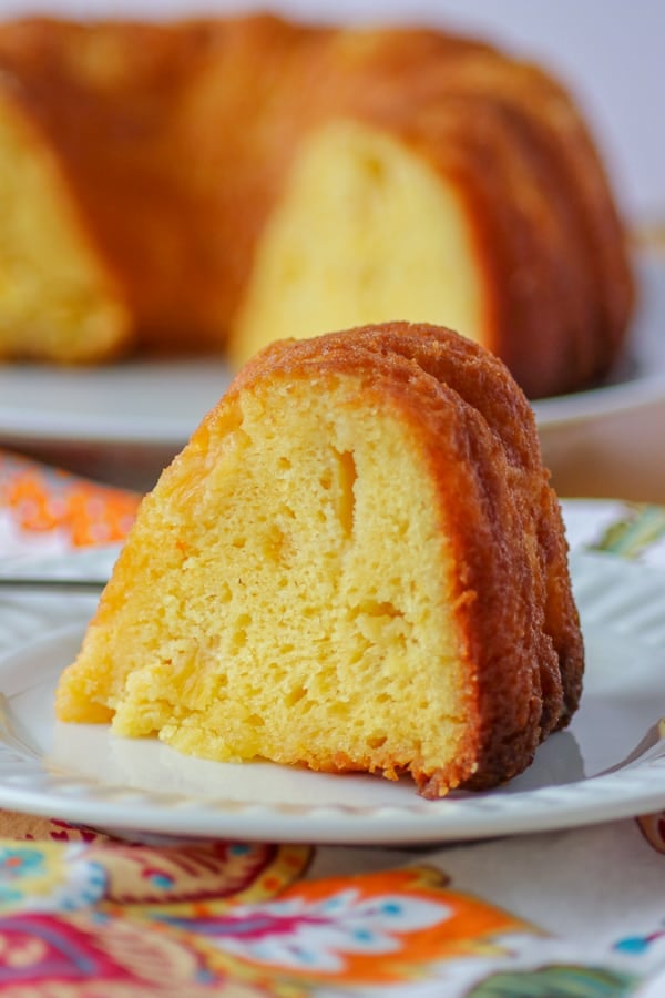 Pineapple Rum Cake