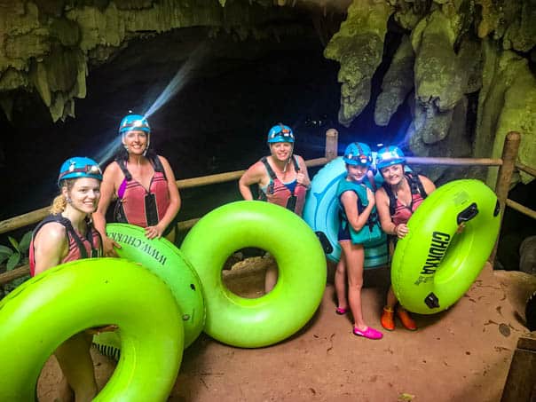 Cave Tubing in Belize