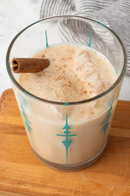 Horchata - A Mexican rice and cinnamon drink.