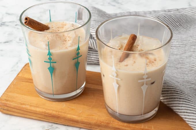 Horchata - A Mexican rice and cinnamon drink.