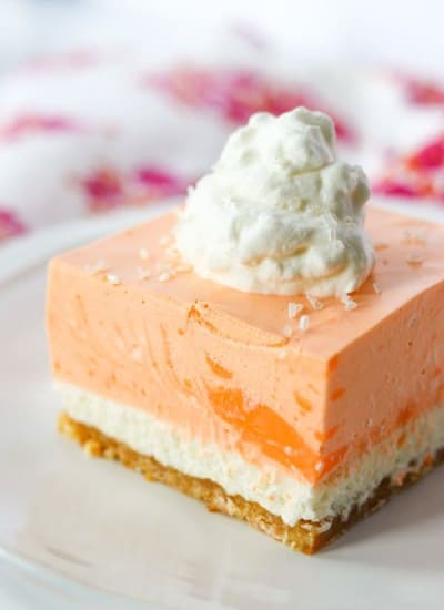Orange Creamsicle Dream Bars Recipe