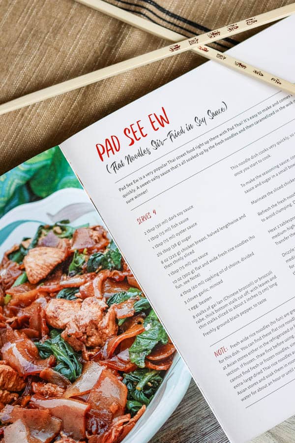 Pad See Ew, a recipe in Abigail Sotto Raines' new cookbook, Rice. Noodles. Yum.