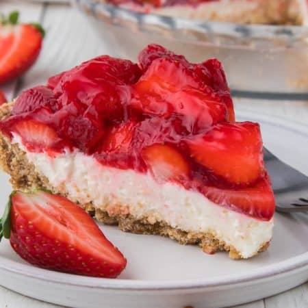 Strawberry Pretzel Pie