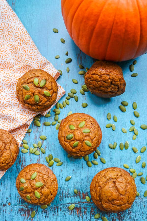 Dairy-free Pumpkin Muffins.