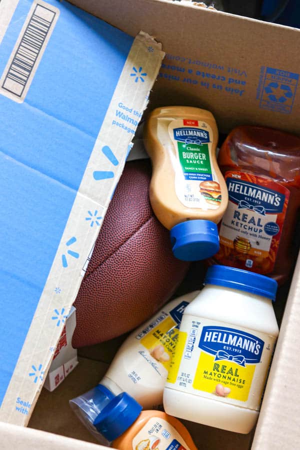 Hellmann's condiments delivered from Walmart NextDay Delivery.