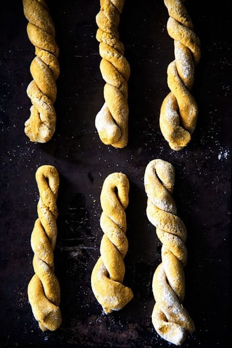 Pumpkin Peanut Butter Pretzel Treats