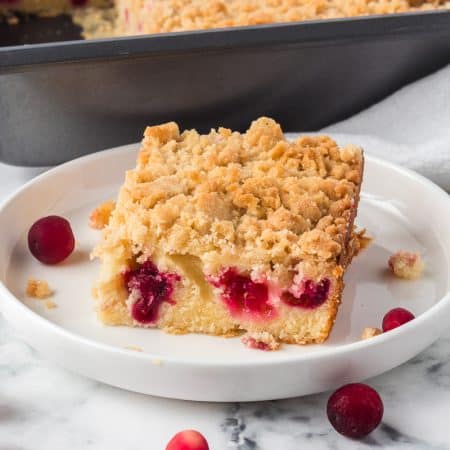 Easy Cranberry Coffee Cake