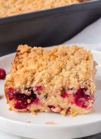 Easy Cranberry Coffee Cake