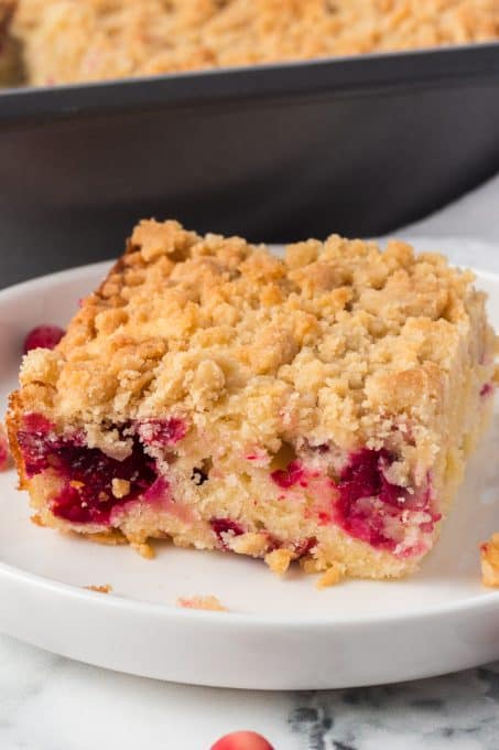 Easy Cranberry Coffee Cake